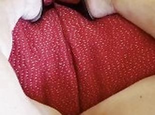 Step Aunt Ann Plays With Her Clit And Cums Big Time!