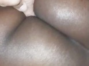 cul, masturbation, vieux, amateur, ébène, interracial, black, couple, jeune-18, gode