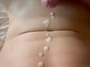 énorme, masturbation, amateur, ejaculation-sur-le-corps, énorme-bite, gay, branlette, ejaculation, massive, solo