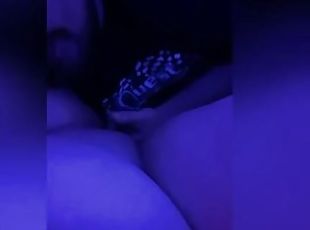 fitta-pussy, kvinnligt-sprut, amatör, cumshot, svart, bbw, piercad