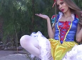Fairytale Princess Slowmo Cock Tease - Halloween Cosplay Costume Dr...