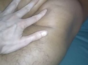 peluda, interracial, casal, pés, natural, engraçado, rabo, fetiche, dedos-do-pé