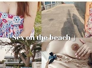 asiatique, gros-nichons, tricherie, masturbation, orgasme, en-plein-air, public, femme, amateur, fellation