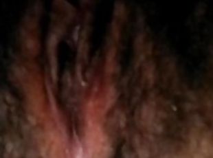 clito, poilue, masturbation, orgasme, chatte-pussy, amateur, solo, humide