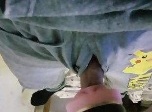 Hot male daddy, using my masturbation cup one last time before I th...