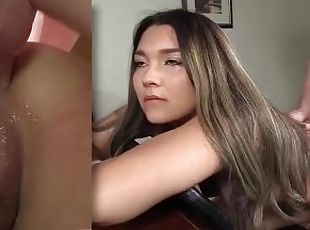 18 Year Old First Timer Elena Fucked and Facialized On The Casting ...