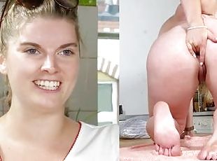 Ersties - Blonde Skorpion-Lady Natascha fingert sich leidenschaftli...