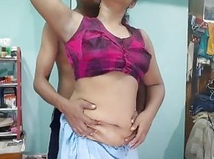 Desi Bhabhi Enjoying With Her Boyfriend In a Busiest Day / Real Sex...