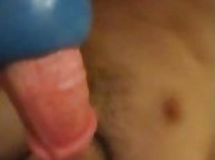 masturbation, amateur, ejaculation-sur-le-corps, énorme-bite, ados, ejaculation, fétiche, solo, bite