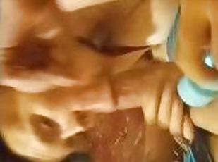 gros-nichons, papa, amateur, fellation, énorme-bite, milf, maison, couple, rousse, horny