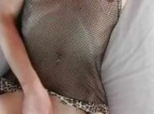 masturbation, orgasme, amateur, babes, milf, jouet, couple, doigtage, bas, lingerie