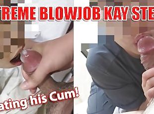 Extreme Blowjob Daw muna kay stepdad, Bago ako pumasok sa work! Ang...