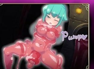 Mage Kanades Futanari Dungeon Quest - All the slime fight hentai an...