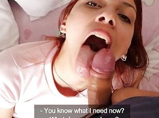 Nanny wants to suck my dick and fuck hard for a raise POV - LynnScream