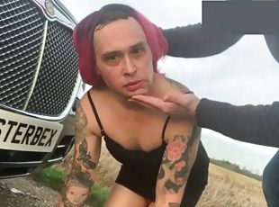 Introducing myself as sissy slut Khloe