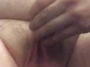 Jerk off with chubby hairy daddy and his thick uncut cock