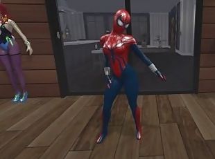 Spider Girl Dancing