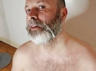 papa, poilue, masturbation, amateur, ejaculation-sur-le-corps, gay, branlette, secousses, ejaculation, européenne