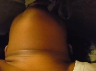 amatør, blowjob, ebony, deepthroat, pov, fanget