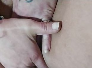 cul, masturbation, orgasme, chatte-pussy, amateur, belle-femme-ronde, doigtage, solo