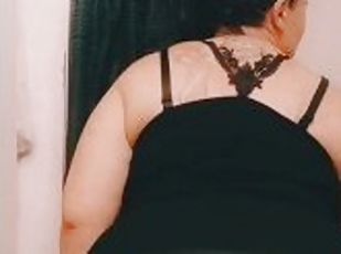 traseiros, amador, mulher-madura, latina, bbw, sozinho, morena, tatuagem, provocando