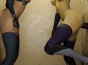 ?MMD R-18 SEX DANCE?GLORYHOLE INTENSE TASTY SEX SWEET HOT ASS ?????...