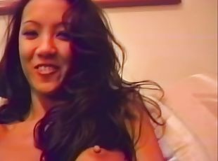 asiatisk, amatør, stor-pikk, milf, japansk, deepthroat, intervju, pov, brunette, audition