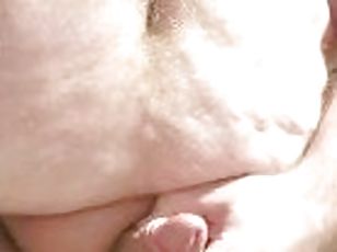 grasa, masturbare-masturbation, amatori, jet-de-sperma, jucarie, bbw, pov, dormitor, aiurita, solo