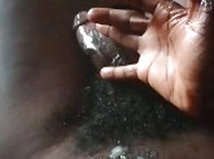 poilue, masturbation, orgasme, amateur, ejaculation-sur-le-corps, énorme-bite, gay, black, point-de-vue, ejaculation