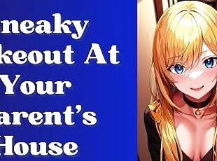SFW Sneaky Makeout At Your Parent's House  Girlfriend Experience AS...