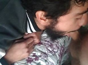 UNCUT DICK, BEAR, BEARDED, BLOWJOB