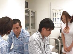 Asian Nurse Lets Her Patient Cum in Her Mouth
