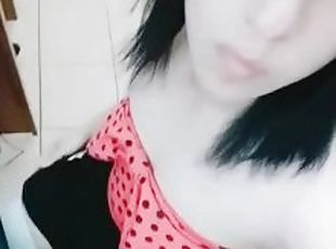 masturbation, transsexuelle, amateur, ados, latina, petite, solo, petits-seins