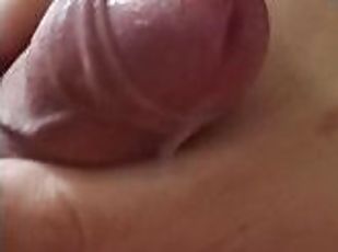 svær, onani, amatør, cumshot, stor-pikk, handjob, pov, fanget, alene, pikk