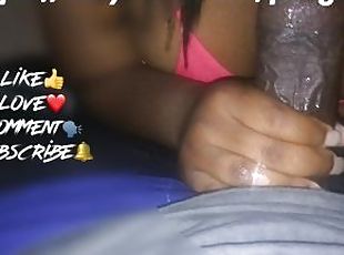 Thick ebony teen gave me a blowjob in an empty house. Subscribe to ...