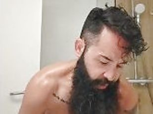 banyo-yapma, baba, şişman, mastürbasyon-masturbation, dolgun-güzel-kadın, birdenbire, duş, tek-kişilik, babacığım, kaslı