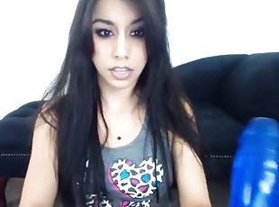 adolescente, juguete, natural, webcam, a-solas