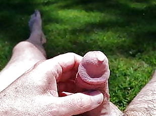 masturbation, en-plein-air, pisser, gay, ejaculation, bite