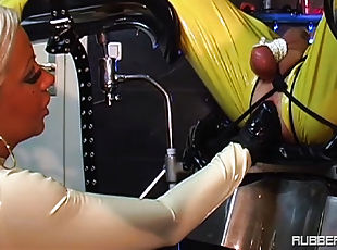 Lady Kate & Rubber Slave in Rubber Goddess - A Classic (Part 2 Of 3...