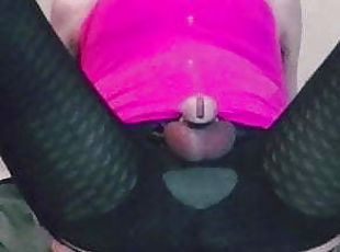 Chastity Sissygasm Face