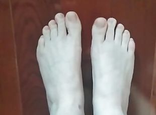 amateur, interracial, pies, fetichista, blanca, dedos-de-los-pies