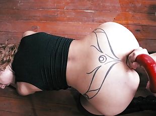 fisting, anal, milf, pov, rumpa-butt, fetisch, tatuering