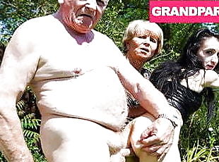 Rejuvenating Grandpa's Worn Out Cock with Granny 