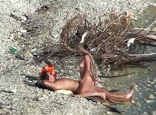 nudist, public, rusoaica, amatori, camera, cuplu, plaja, voyeur, futai