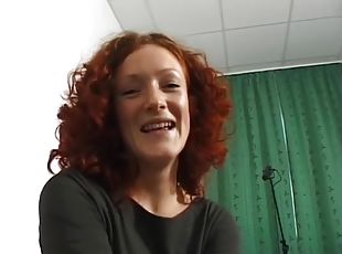 German redhead MILF takes it all off - Julia Reaves