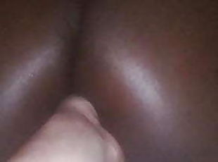 cul, transsexuelle, amateur, ébène, interracial, black, couple