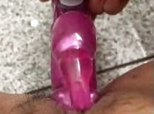 asiático, pai, orgasmo, amador, brinquedo, ejaculação, sozinho, paizinho, morena