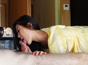 Asian Sex Diary - Sexy young Asian takes deep creampie