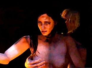 Witcher 3D Animated MILF Gets Fucked Hard From Behind - Cartoon Por...