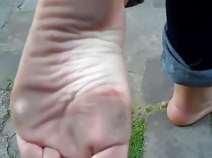 stopala-feet, plavuše, fetiš, sami